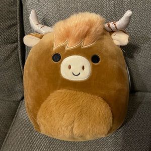 Squishmallow Calton the Highland Cow 8”